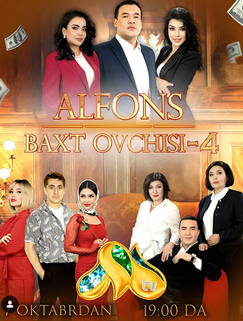 Alfons: Baxt Ovchisi 4-fasl 1-14-15-16-17-18-19-20-qism barcha qismlar (uzbek serial)